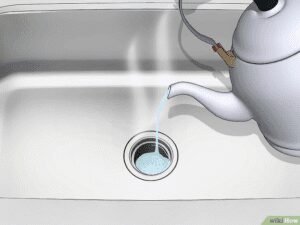 Baking soda and water natural drain unblocking tip by Pro Speedy Plumbers.
